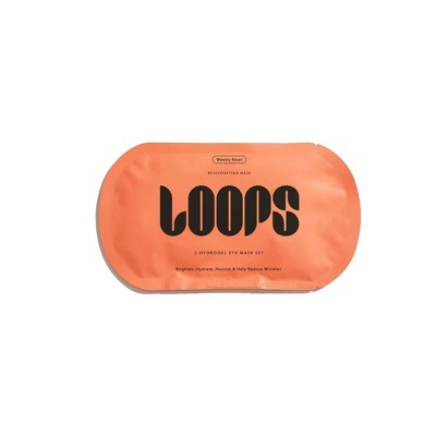 LOOPS Rejuvenating Hydrogel Eye Masks 1 CT