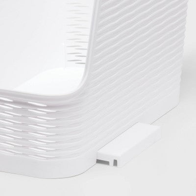 Wave Narrow Open Front White - Brightroom