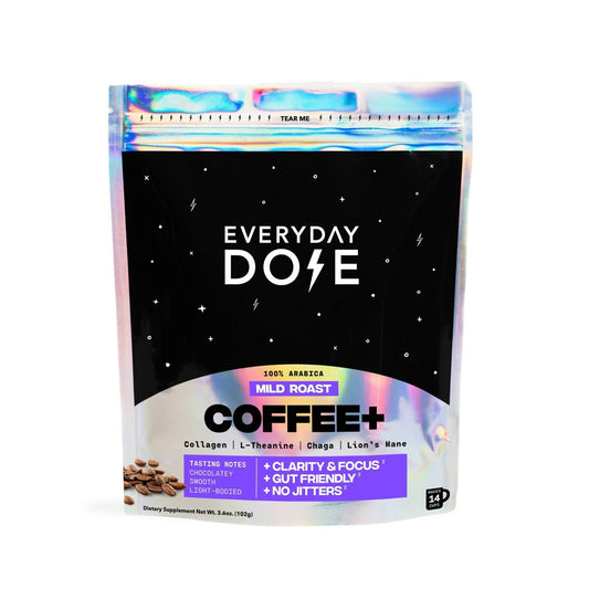 Everyday Dose Mild Roast Mushroom Coffee - 3.6oz (EXP:10/27)