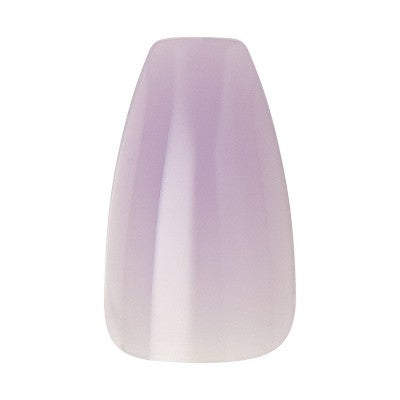 KISS Products Gel Fantasy Jelly Color Sculpted Long Square Translucent Fake Nails - Quince Jelly - 33ct