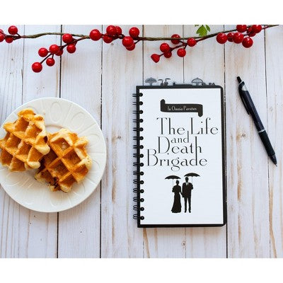 Silver Buffalo Gilmore Girls Life and Death Brigade 5-Tab Spiral Notebook With 75 Sheets