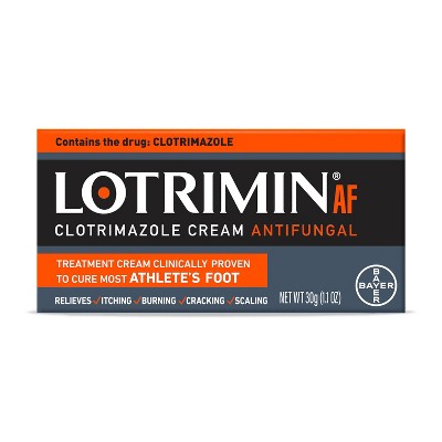Lotrimin Antifungal Cream Athletes Foot Treatment - 1.1oz *Exp 02/2027* *Damaged Box*