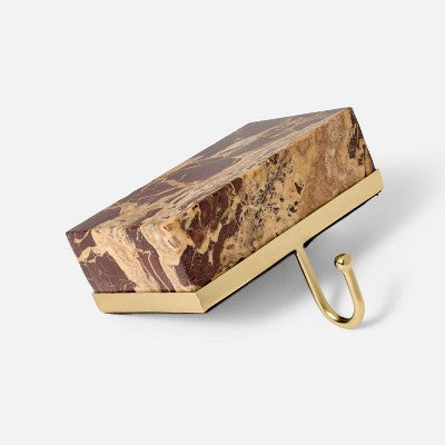 Marble Stocking Holder Red - Threshold  designed with Studio McGee