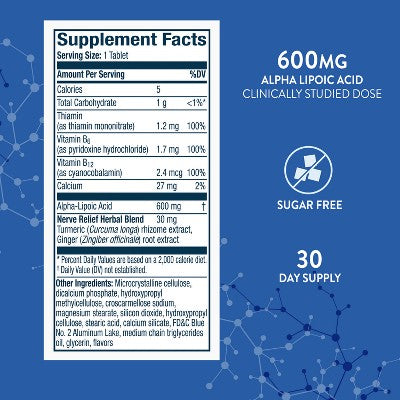 Nervive Nerve Relief Tablets - 30ct *Exp 02/27*