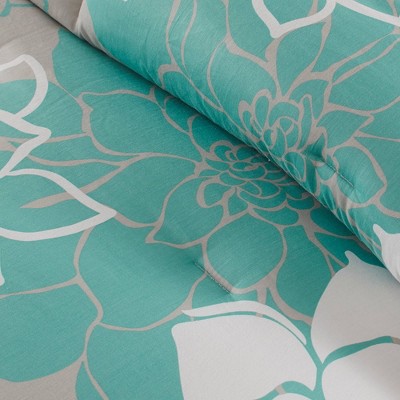 Twin/Twin XL Jane Comforter Set - Aqua
