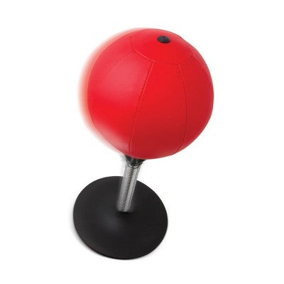 SmartGear Desk Punching Bag Red: Desktop & Office Punch Bag with Suction Cups