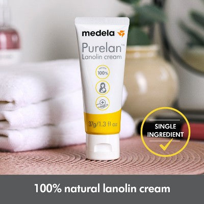 Medela Purelan Lanolin Nipple Cream - 1.3 oz *Exp 02/27* *Damaged Box*