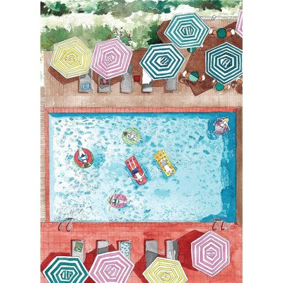 De.bored Poolside Puzzle Jigsaw Puzzle - 1000pc