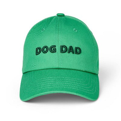 Adult Dog Dad Baseball Cap - Green - The Cuddle Collab
