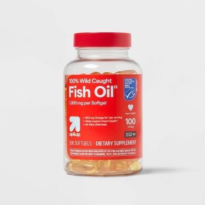 MSC Fish Oil Softgels - 1000mg - 100ct - up&up **10/31/26**