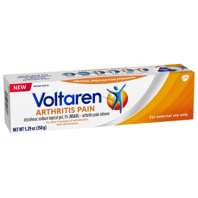 Voltaren Diclofenac Sodium Topical Arthritis Pain Relief Gel Tube - 5.3 oz *Exp 12/2027*