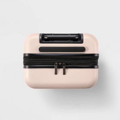 Hardside Carry On Suitcase Pink - Open Story : 8-Wheel Polycarbonate Luggage