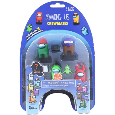 Among Us Crewmate Stampers 5 Pack *Damaged Box*