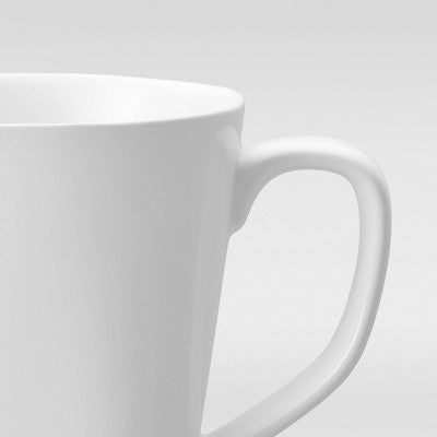 Square Coffee Mug 13oz Porcelain