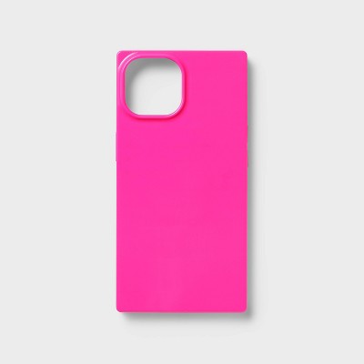 Apple iPhone 15/iPhone 14/iPhone 13 Square Case with MagSafe - Heyday Neon Pink