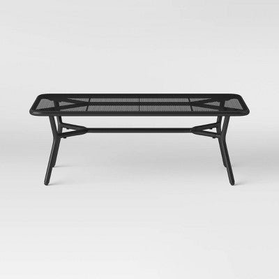 Metal Mesh Patio Coffee Table
