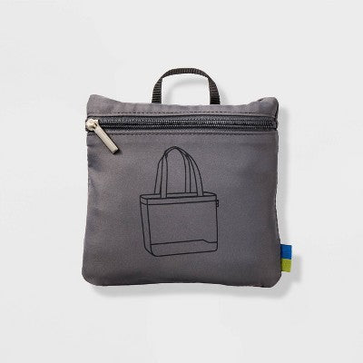 Daypack Packing Tote Bag - Open Story  Gray