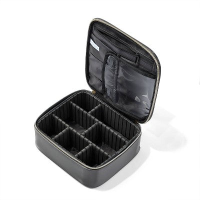 Sonia Kashuk  Travel Makeup Bag Organizer With Adjustable Dividers
