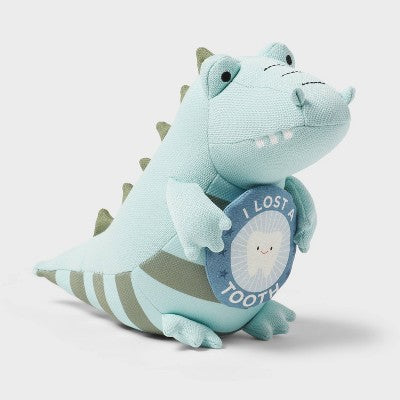 Kids' Plush Milestone "I Lost a Tooth" Alligator  - Pillowfort