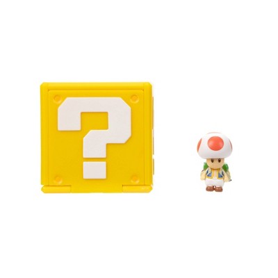 Nintendo The Super Mario Bros. Movie Toad Mini Figure with Question Block