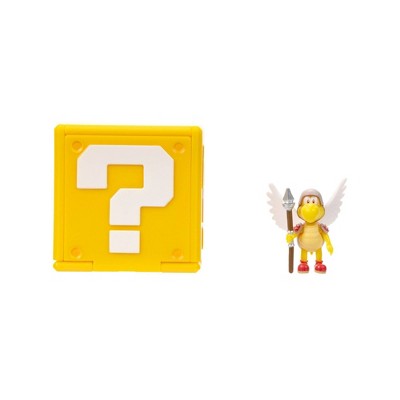Nintendo The Super Mario Bros. Movie Koopa Paratroopa Mini Figure with Question Block