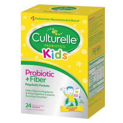 Culturelle Kids Probiotic + Fiber, 24ct **EXP 10/26**