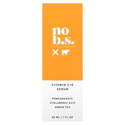 No BS Skincare Vitamin C + E Serum, 1 fl oz (30 ml)
