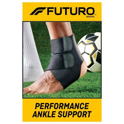 FUTURO Performance Ankle Support, Adjustable Ankle Brace for Sport - 1pk