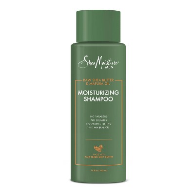 SheaMoisture Men Moisturizing Shampoo - Raw Shea Butter & Mafura Oil - 15 fl oz