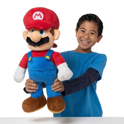 Nintendo Super Mario 20 Jumbo Stuffed Plush Buddy Mario