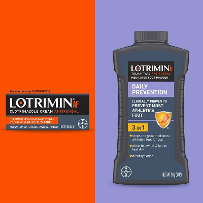 Lotrimin Antifungal Cream Athletes Foot Treatment - 1.1oz *Exp 02/2027* *Damaged Box*