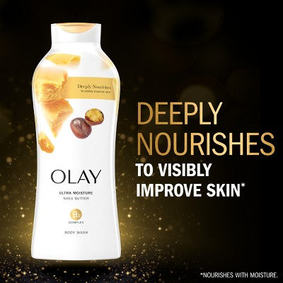 Olay Ultra Moisture Body Wash with Shea Butter - 22 fl oz