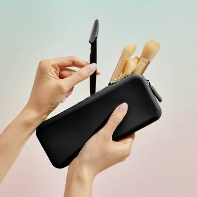 Kitsch Mass Dermaplaning Set Facial Rollers - Black - 12pc