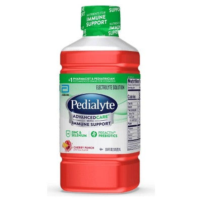 Pedialyte AdvancedCare Electrolyte Solution - Cherry Punch - 33.8 fl oz