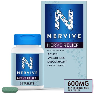 Nervive Nerve Relief Tablets - 30ct *Exp 02/27*