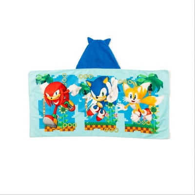 Sonic the Hedgehog Kids' Hooded Bath Towel