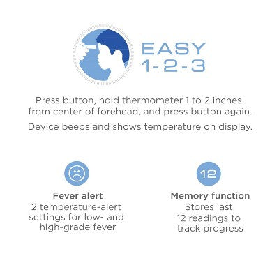 Conair Ultra-Compact Infrared Forehead Thermometer