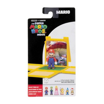 Nintendo The Super Mario Bros. Movie Mario Mini Figure with Question Block