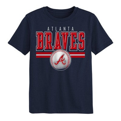 Boys' M (8/10) MLB Atlanta Braves Core T-Shirt
