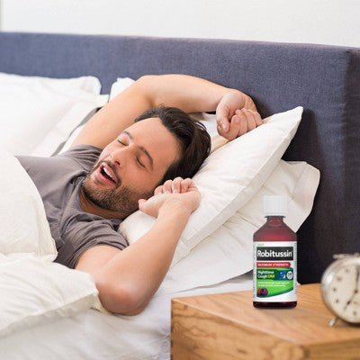 Robitussin Max Nighttime Cough DM Syrup - 8 fl oz *Exp 02/2028*