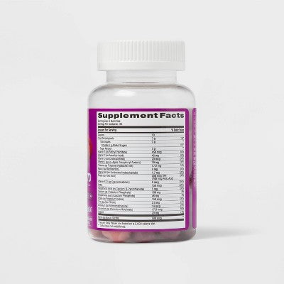 Sugar Free Women's Multivitamin Gummies - 70ct - up&up *Exp 09/26*