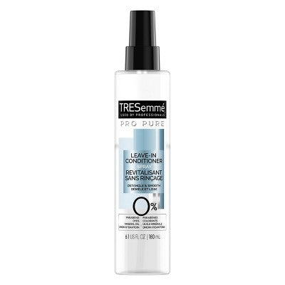 Tresemme Pro Pure Leave-in Conditioner For Dry Hair Detangle and Smooth Conditioner - 6.1 fl oz