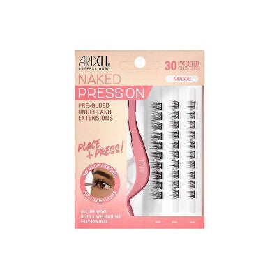Ardell Press On False Eyelashes Kit - Natural - 30ct