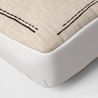 13"x9" Small 'Boo' Tombstone Novelty Shaped Throw Pillow Beige - Hyde and EEK! Boutique