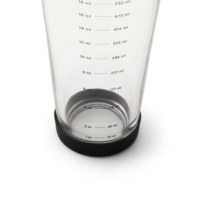 Houdini 18oz Glass Cocktail Shaker