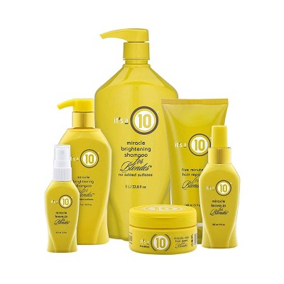 It's a 10 Miracle Leave-In For Blondes Conditioner - 4 fl oz *Missing Lid*
