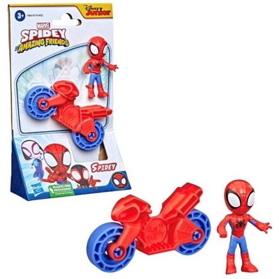 Marvel Spidey and His Amazing Friends Spidey Vehicle & 2.5 Inch Action Figure