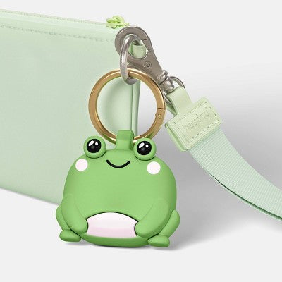 Apple AirTag Keychain - heyday  Frog: Silicone Holder with Carabiner