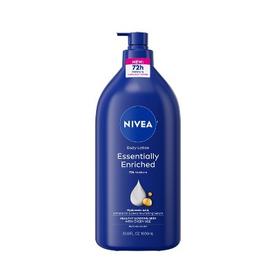 NIVEA Essentially Enriched Body Lotion for Dry Skin Scented - 33.8 fl oz