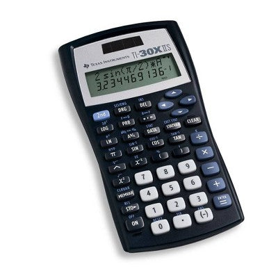 Texas Instruments TI30XIIS Scientific Calculator - Black